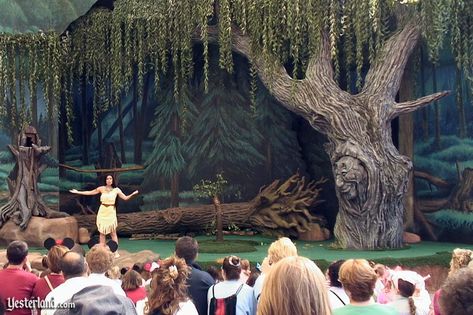 Into The Forest Movie, Grandmother Willow, Set Design Theatre, Midnight Garden, Set Ideas, Live Animals, Fantasy Theme, School Play, Midsummer Nights Dream