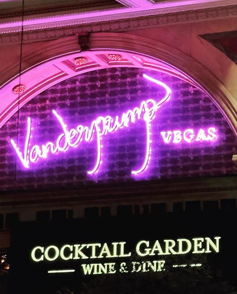 Vanderpump Cocktail Garden, see more pictures on my instagram @Wonderlust863 #vanderpump #vsnderpumpcocktailgarden #lasvegas #vegas #ceasarspalace #cocktails Vanderpump Cocktail Garden Las Vegas, Las Vegas Sign Aesthetic, Ceasars Palace, Cocktail Garden, Las Vegas Happy Hour, Las Vegas Signage, Las Vegas Neon, More Pictures, See More