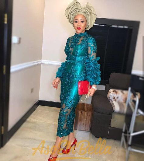 Lace Styles For Wedding, Aso Ebi Lace, Aso Ebi Lace Styles, Latest Aso Ebi Styles, Nigerian Lace Styles, African Lace Styles, African Tops, Lace Gown Styles, Lace Dress Styles