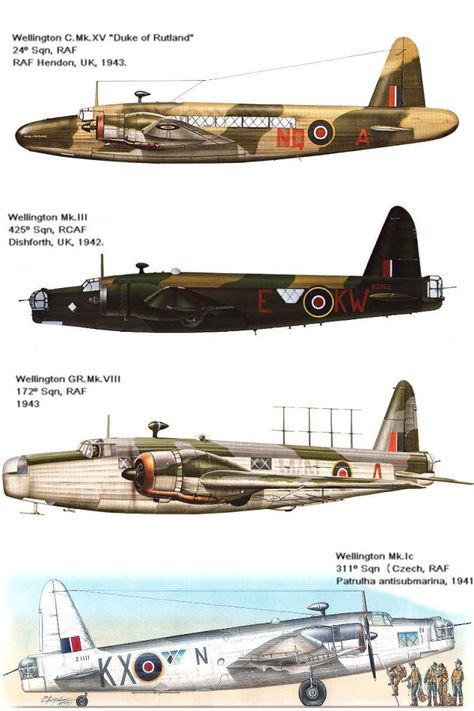 Vickers Wellington, Aircraft Camouflage, Wwii Fighter Planes, Land Animals, Wwii Fighters, Air Force Aircraft, British Aircraft, Wwii Aircraft, Ww2 Aircraft