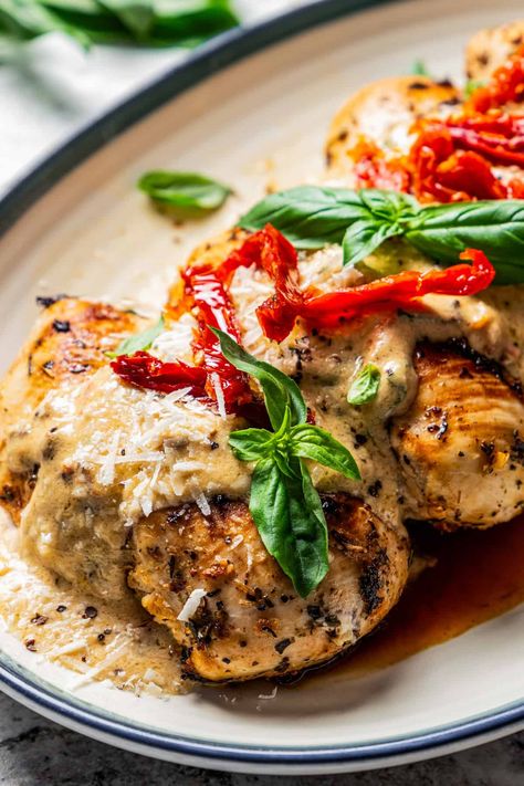 Chicken And Goat Cheese Recipe, Chicken Bryan Recipe, Creamy Lemon Butter Sauce, Chicken Bryan, Tomatoes And Goat Cheese, Goat Cheese Stuffed Chicken, Chicken Saltimbocca, Goat Cheese Recipes, Cheese Sauce Recipe