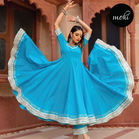 Dive into Elegance with Our Blue Anarkali! 💫✨ Whether you're celebrating a wedding or a festive occasion, our stunning blue anarkali is crafted to make you feel like royalty. The rich hue of blue symbolizes serenity and sophistication, while intricate embroidery adds a touch of glamour. . . . Shop Now : www.mohifashion.com . . . . . #anarkalisuits #anarkali #anarkalidress #anarkalis #anarkalisuit #anarkaligown #anarkalikurtis #anarkalisalwar #anarkalidress #anarkalipants #anarkalisuitswith... Sky Blue Anarkali Dresses, Pomcha Jaipur, Punjabi Dress Design, Sky Blue Outfit, Cotton Anarkali Kurta, White Anarkali, Blue Anarkali, Cotton Anarkali, Punjabi Dress