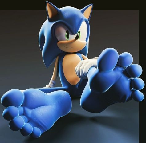 Sonic With Feet Out, Sonic Without Shoes, Sonic Character Reference, Meme Sonic, Sonic Pictures, Seven Minutes In Heaven, Sonic Comic, Sonic Characters, Sonic Funny