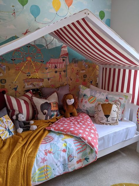 Circus Themed Bedroom, Show Homes, Toddler Rooms, Circus Theme, Stunning Interiors, Toddler Room, Large Family, Bedroom Themes