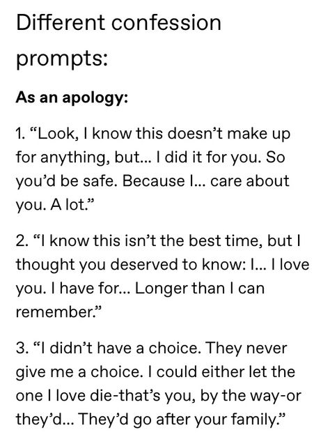 I Love You Confession, Love Confession Prompts, Confession Prompts, Random Text, English Prepositions, Love Confessions, Story Writing Prompts, Good Vocabulary, No One Loves Me