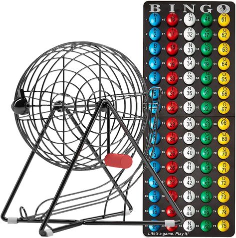 Bingo Machine, Bingo Cage, Bingo Balls, Bingo Sets, Bingo Set, Master Board, Bingo Board, Crafts For Seniors, Kids Gift Guide