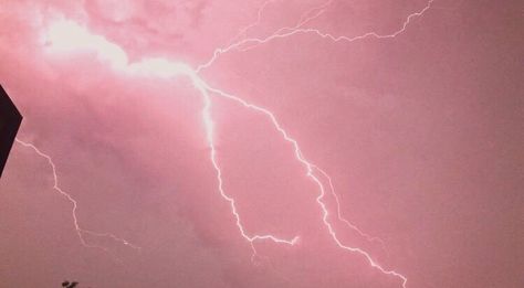 Pink Lightning Aesthetic, Pink Thunder, Mha Dr, Pink Sky, Summer Pictures, Wren, Pale Pink, Sparkle, Pink