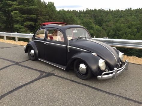 Seller of Classic Cars - 1962 Volkswagen Beetle - Classic (Matte Black/Custom) 1972 Volkswagen Beetle, Dodge Duster, Beetle Car, Power Wagon, American Motors, Karmann Ghia, Pontiac Firebird, Volkswagen Beetle, Ford Models