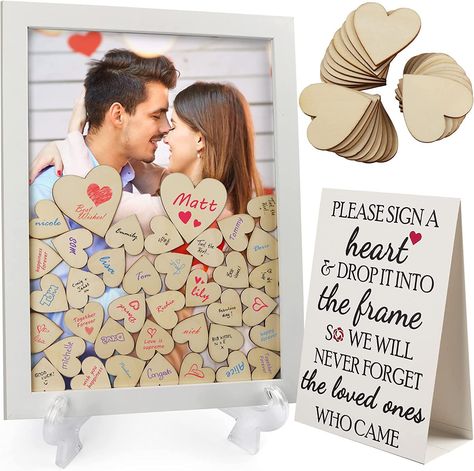 Heart Drop Guest Book, Wedding Guest Signing, Drop Box Guest Book, Wooden Wedding Guest Book, Wood Guest Book Wedding, Rustic Wedding Reception, Wood Guest Book, Wedding Guest Book Alternative, Rustic Wedding Guest Book