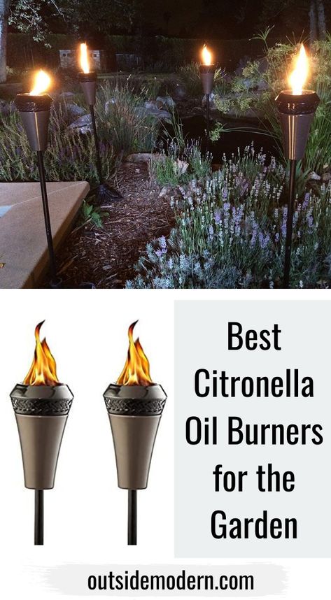 Modern Tiki Torches, Tiki Torch Stand, Citronella Torches, Citronella Oil, Tiki Torches, Oil Burners, Mosquito Repellent, Fence Post, Garden Accessories