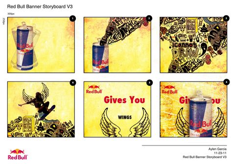 This pin is a detailed example of a advertisement story board, it displays the product and then shows the action then followed up with Redbull's slogan. It does a good job of showing the action and what happens in a short amount of clips. Storyboard For Advertisement, Advertisement Storyboard, Product Storyboard, Dr Ambedkar Hd Wallpaper New, Dr Ambedkar, Billboard Mockup, Commercial Ads, Story Board, Design Concepts