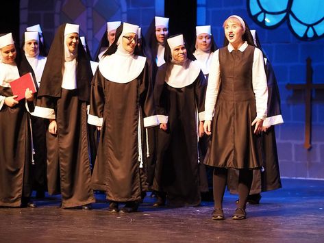 unnamed-43 Sister Act Costumes, Sister Act Musical, Theatre Inspiration, Sister Act, Women's Costumes, 10 Days, Theater, Academic Dress, Musical