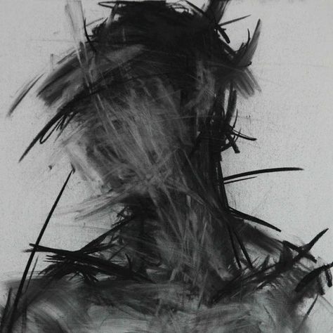 Headache (excerpt) by Josh Sung Charcoal Drawings, Headache, Black And White, Drawings, White, Black, Art