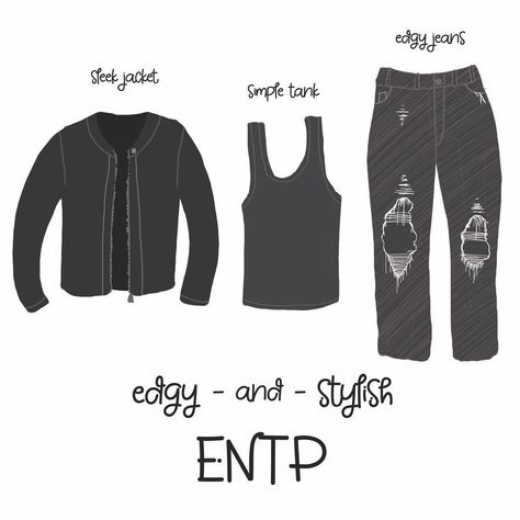 Entp Fashion, Entp Outfits, Entp Style, Myers–briggs Type Indicator, Myers Briggs Type, 16 Personalities, Mbti Personality, Personality Development, Myers Briggs