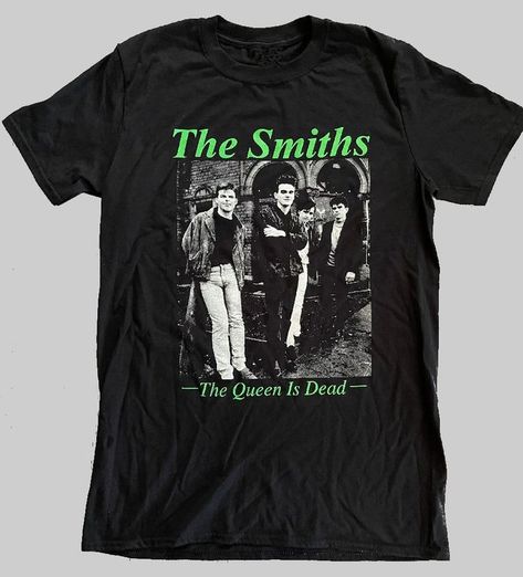 Buy the smiths the queen is dead Shirt from teesouthere.com This t-shirt is Made To Order, one by one printed so we can control the quality. We use newest DTG Technology to print on to the smiths the queen is dead Shirt. #tshirt #tees #funnytshirt #funnytees #tops #outfits #dailyclothes #comfortclothes #shirt #thesmiths #rockband Smiths T Shirt, Band Merch Ideas, The Smiths T Shirt, Vintage Band T Shirts, The Queen Is Dead, Culture Clothing, Crazy Outfits, The Smiths, Retro T Shirt