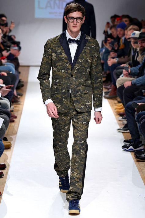 Mark McNairy Fall/Winter 2013 Camo Tux, Amsterdam Fall, Camo Suit, Mark Mcnairy, Chicos Fashion, Military Looks, New Amsterdam, Army Fashion, Sharp Dressed Man