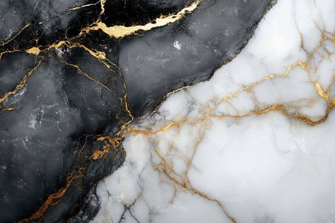 Black Gold Marble Wallpaper, Gold Marble Wallpaper, Marble Texture Background, Black And Gold Marble, Table Marble, Wallpaper Abstract, Marble Wallpaper, Background Black, Top Table