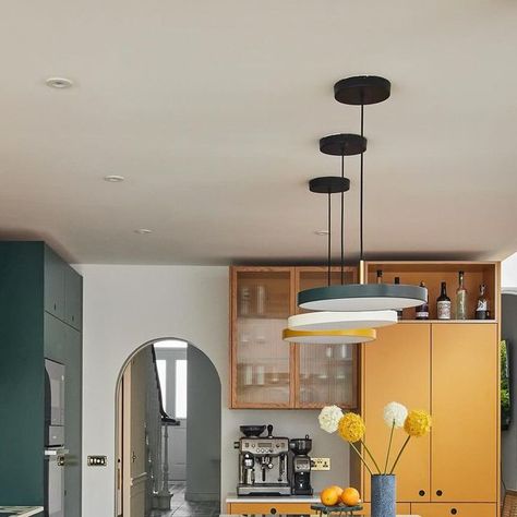 PLUCK Kitchens on Instagram: "Home to a young family, this kitchen includes Market Mustard, Bonnington Green and fluted oak cabinetry with custom terrazzo worktops, including a sensual waterfall edge. Also some serious kit for coffee lovers ☕️ 
Whilst renovating their Victorian terrace from top to bottom, our clients enlisted the help of @petermorrisarchitects to create a large open plan kitchen that’s as considered on the outside as it is on the inside... ⁠

📸 @jmphotocat 
⁠" Large Open Plan Kitchens, Galley Kitchens, Victorian Terrace, Young Family, Open Plan Kitchen, Coffee Lovers, Open Plan, Coffee Lover, Terrace