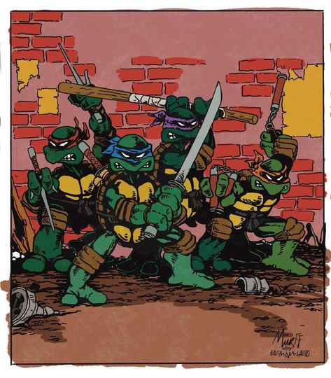 Tmnt Mirage Comics, Mirage Tmnt, Rabbit Samurai, Turtle Background, Toy Collection Display, Tmnt Characters, Tmnt Comics, Teenage Mutant Ninja Turtles Artwork, Comic Book Art Style