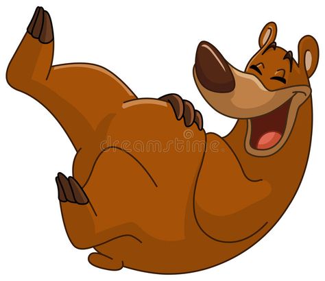 Excited Emoticon, Laughing Animals, Laughter Is The Best Medicine, Cat Emoji, Artistic Elements, Bear Vector, Bear Drawing, Bear Illustration, Famous Cartoons