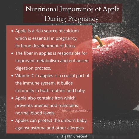 Nutritional Importance of Apple During Pregnancy | Benefits of Apple | Health Crescent Benefits Of Berries, Benefits Of Apple, Baby Apple, Apple Benefits, Fruit Benefits, Apple Health, Digestion Process, Unborn Baby, Essential Vitamins