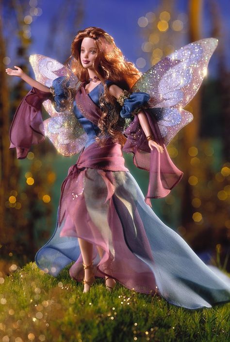 Fairy of the Forest™ Barbie® Doll | Barbie Collector Barbie Fairy, Barbie 2000, Barbie Collector Dolls, Kunst Inspiration, Fantasy Doll, Barbie Toys, Barbie I, Forest Fairy, Barbie Collector