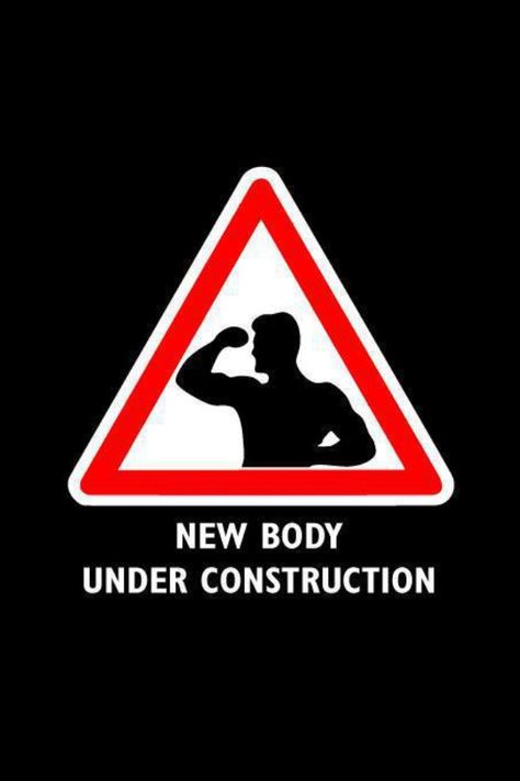 Work in progress... Body Under Construction, Sport Motivation, Fitness Nutrition, Fitness Quotes, A Sign, Get In Shape, Stay Fit, Get Healthy, Gym Motivation