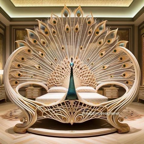 Drawing Wood, Luxe Bed, Amazing Bedroom Designs, Tools Drawing, Fantasy Furniture, Small Nails, Whimsical Furniture, Bedroom Interior Design Luxury, Interior Design Your Home