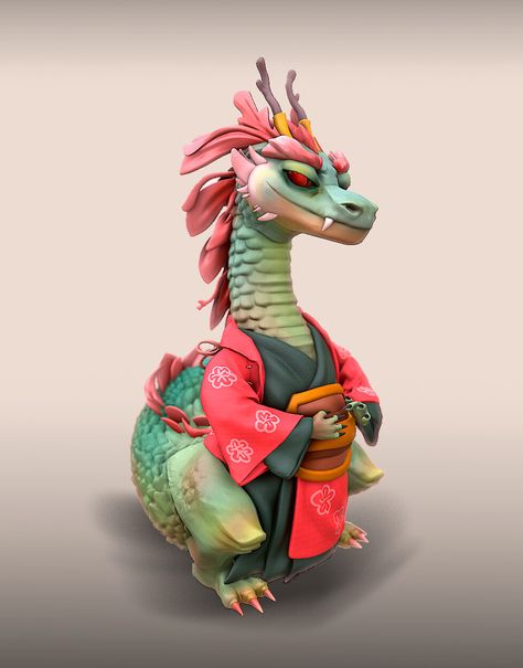 "Stylized Dragon" by Montana Stylized Dragon, Stylized 3d, Stylized Character, Dragon 3d, 3d Dragon, Cartoon Dragon, Asian Dragon, Dragon Head, Hello Everyone