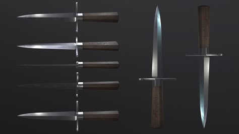 ArtStation - Pirate Dagger Pirate Dagger, Pirate Knife, Pirate Swords, Last Resort, Personal Project, Larp, Arsenal, The Past, Quick Saves