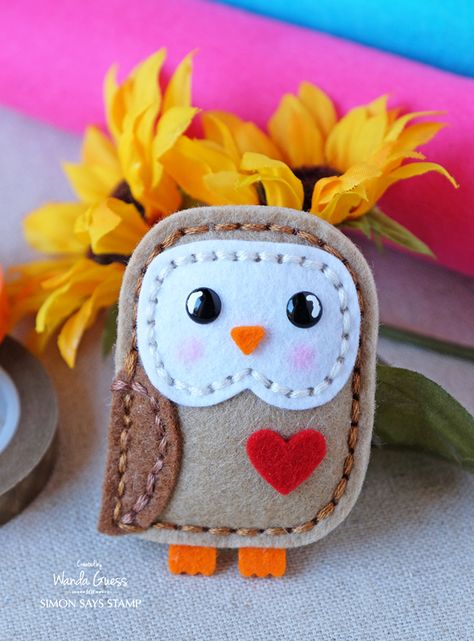 Felt Embroidery Projects, Things To Make With Felt, Christmas Felt Crafts, Owl Sayings, Baby Mobil, Felt Owls, Felt Crafts Patterns, Felt Crafts Christmas, Felt Owl