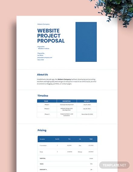 Website Project Proposal Template Website Proposal Template, Project Proposal Design, Technical Proposal, Work Templates, Website Proposal, Proposal Paper, Web Design Proposal, Proposal Format, Marketing Proposal