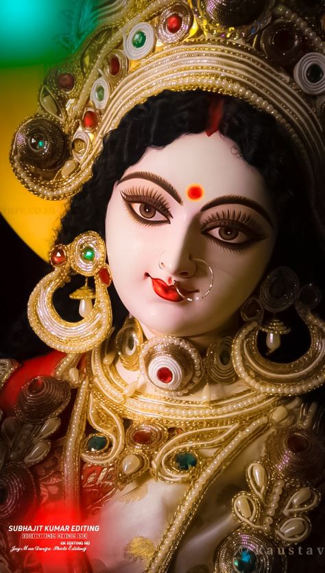 Mata Ka Photo, Jay Maa Durga, Durga Maa Pictures, Durgamma Photos, Saraswati Photo, Maa Durga Photo, Durga Mata, Durga Picture, Happy Navratri Images