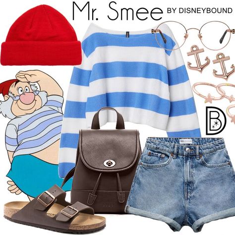 Film Peter Pan, Mr Smee, Mickey House, Epic Mickey, Oh Dear, Disney Bound Outfits, Disney Artwork, Captain Hook, Longchamp Le Pliage Backpack