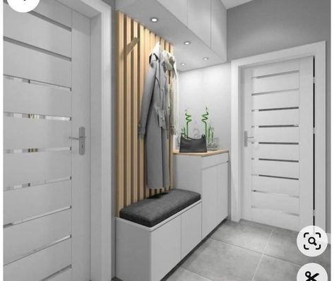 Corridors Design Home, Vstupná Hala, Corridor Design, Entry Furniture, Small Apartment Interior, Home Hall Design, Art Deco Interior Design, Hall Interior Design, Mudroom Design