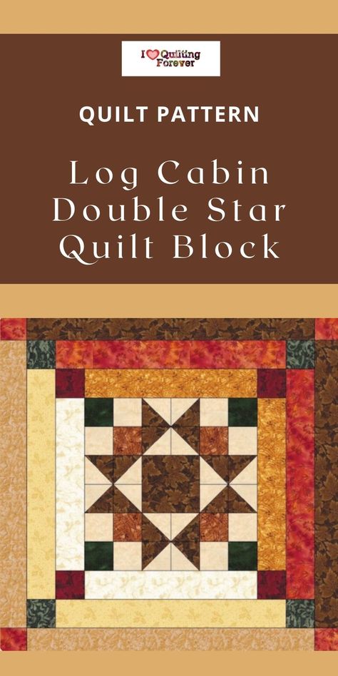 Log Cabin Double Star Quilt Block is listed on our Best Log Cabin Star Quilt Pattern. Click the link to see the Quilt Tutorial. Star Log Cabin Quilt Pattern, Log Cabin Variations, Log Cabin Quilts Patterns Free, Log Cabin Quilts Variations, Log Cabin Quilt Blocks Free Pattern, 9 Inch Log Cabin Block Pattern, Log Cabin Quilt Blick Wrearh, Queen Size Log Cabin Quilt Pattern, Modified Log Cabin Quilt Block