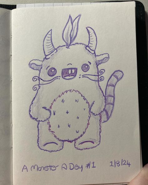 I recently discovered @johnjurriesart and I’m inspired to see how long I can draw a monster a day. Got a long way to go to catch up though! #Sketch #Monster #Cute #Challenge #AMonsterADay How To Draw A Monster, How To Draw Monsters, Monster Drawing Ideas, Draw A Monster, Draw Monster, Easy Sketches, Monster Drawing, Cute Monsters, Sketches Easy