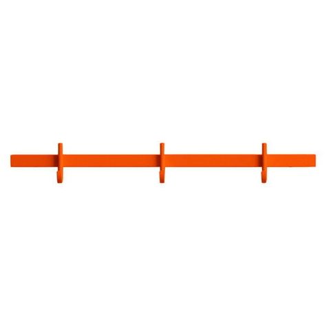 String Furniture Relief hook rail, small, 41 cm, orange, product image