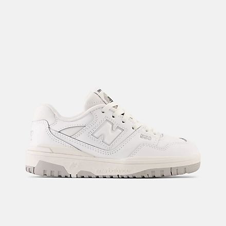 550, PSB550PB All White New Balance, New Balance 550 Shoes, White New Balance 550, 550 New Balance, Kids New Balance, New Balance 550s, I Care Too Much, White New Balance, Kids Pants