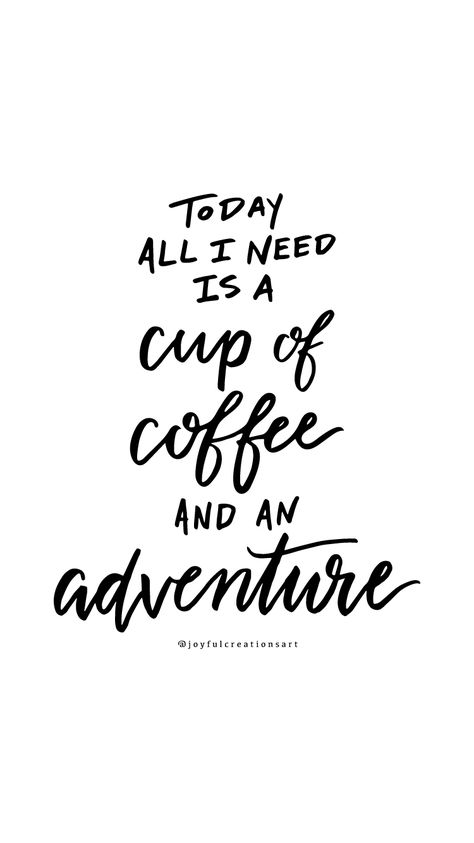 We all need a little more coffee and a little more adventure in our lives #coffeelovers #adventurelovers Coffee Quotes, Coffee Travel, Travel Quotes, Christian Quotes, Coffee Lover, Coffee Cups, Coffee, Quotes, Travel