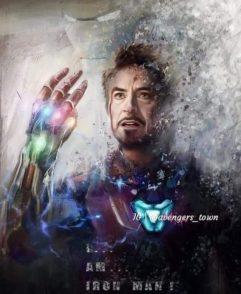 "SNAP" & I'M IRONMAN 🖤 LOVEYOU3000 😘😻 #avengers4 #marvel #marvelstudios #marvelcomics #avengersinfinitywar #sciencebros #captainamerica… Mundo Marvel, Film Marvel, Iron Man Wallpaper, Iron Man Avengers, Univers Marvel, Iron Man Tony Stark, Pahlawan Marvel, Avengers Wallpaper, Bd Comics