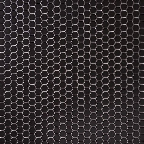 Black Ceramic&Porcelain – Tilezz Cleaning Porcelain Tile, Easy Flooring, Ceramic Tile Colors, Penny Round Mosaic, Ceramic Mosaic, Sanded Grout, Hexagonal Mosaic, Grout Color, Black Gloss