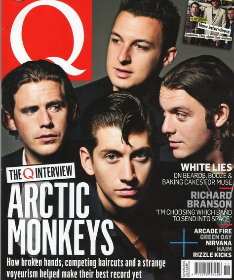 @arctictigress Q Magazine, The Wombats, Alex Pics, Turner Prize, Cool Fire, Arcade Fire, The Last Shadow Puppets, Last Shadow, Magazine Interview