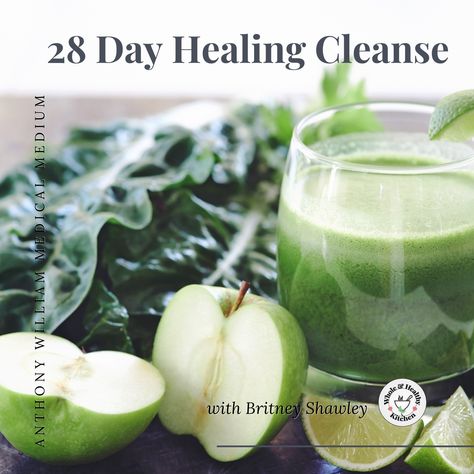 Anthony Williams - Medical Medium - 28 Day Cleanse - Whole & Healthy Kitchen Medical Medium 28 Day Cleanse, 28 Day Cleanse, 2 Day Juice Cleanse, Fertility Cleanse, Anthony William Medical Medium, Feel Better About Myself, Fertility Herbs, Ways To Increase Fertility, Increase Fertility