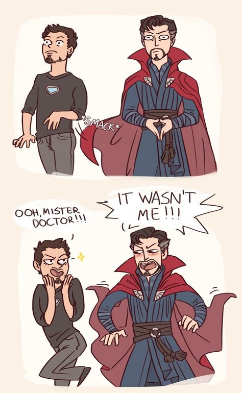 Cr: CroixMeridies Funny Marvel, Funny Marvel Memes, Avengers Comics, Marvel Avengers Funny, Dc Memes, Avengers Memes, Dr Strange, Marvel Jokes, Avengers Funny