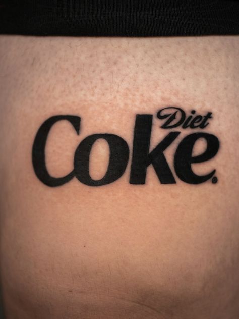 Coke Bottle Tattoo Outline, Diet Coke Tattoo, Diet Coke Can Drawing, Diet Coke Illustration, Diet Coke Art Print, Diet Coke, Tattoo Art Drawings, Caffeine Free, Infinity Tattoo