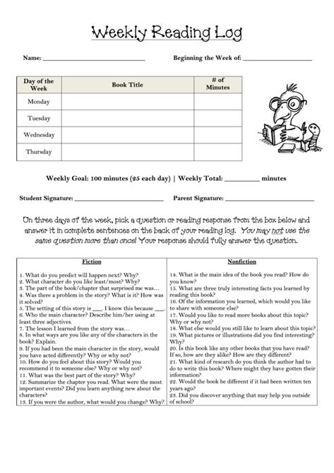 Weekly Reading Log Template Printable pdf Weekly Reading Log, Weekly Reading Log Printable Free, Reading Log Printable Free, Daily Reading Log, Daily Planner Book, Read 180, Reading Homework, Reading Log Printable, Reading Logs