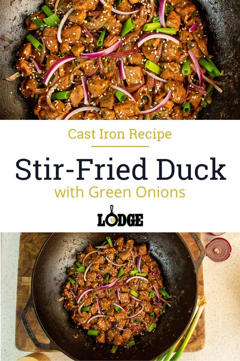 Duck Noodles Recipe, Duck And Rice Recipes, Duck Stir Fry Recipes, Duck Fried Rice, Leftover Duck Recipes, Searing Scallops, Leftover Duck, Duck Stir Fry, Wild Duck Recipes