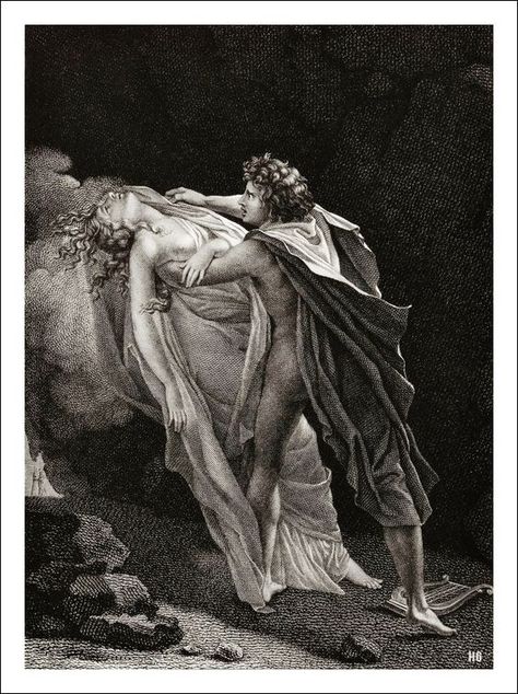 Orfeusz i Eurydyka Orpheus And Eurydice, Tragic Love, Tragic Love Stories, Gustave Dore, David Gilmour, Mythology Art, Greek Myths, Music Albums, Rimini