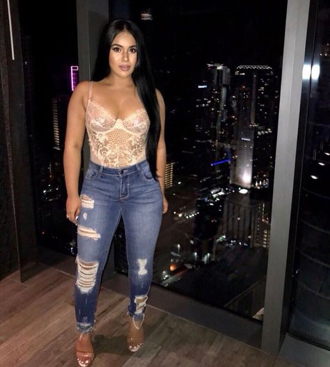 856fc81623da2150ba2210ba1b51d241desc37158051ri Lace Bodysuit Outfit Jeans, 1st Date Outfit, Bodysuit Outfit Jeans, Lace Bodysuit Outfit, Night Out Outfit Clubwear, Bodysuit Outfit, Bar Outfit, Date Outfit, Outfit Jeans